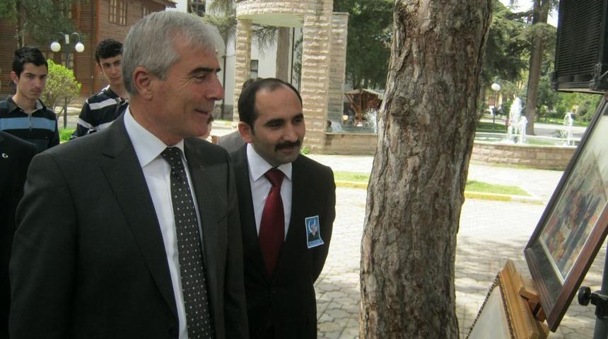 Erbaa &Uuml;lk&uuml; Ocakları, Alparslan T&uuml;rkeş Resim Sergisi A&ccedil;tı