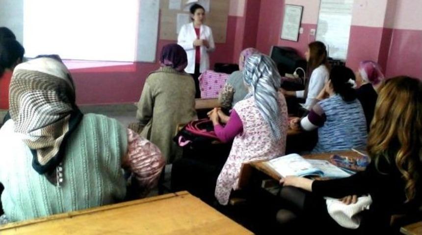 Sarıg&ouml;l&rsquo;de Kursiyerlere Sağlık Bilgisi Verildi