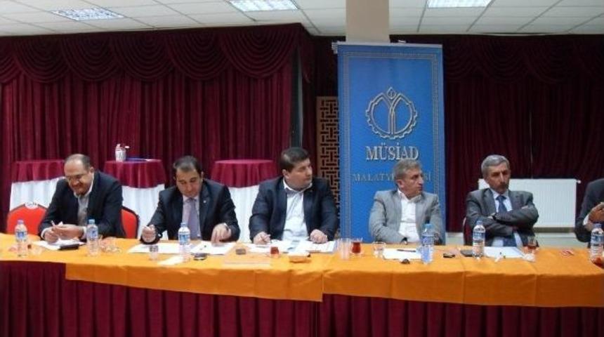 Malatya'da M&uuml;siad Sekt&ouml;r Kurulları İstişare Toplantısı