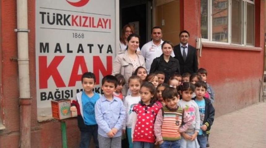 Minik &Ouml;ğrencilere Kızılay Tanıtıldı