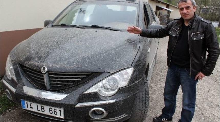 Mudurnu&rsquo;ya &Ccedil;amur Yağdı