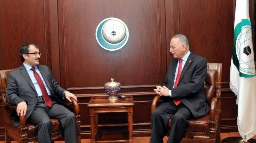 Bozok &Uuml;niversitesi Rekt&ouml;r&uuml; Prof. Dr. U&ccedil;ar, İslam Birliği Teşkilatı Genel Sekreteri İhsanoğlu&rsquo;nu Ziyaret Etti