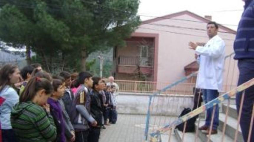 Balya&rsquo;da &Ouml;ğrencilere Kırım Kongo Semineri