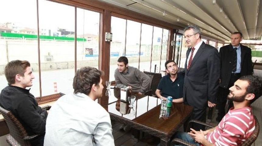 Başkan K&ouml;şker Tatlıkuyu Esnafını Ziyaret Etti