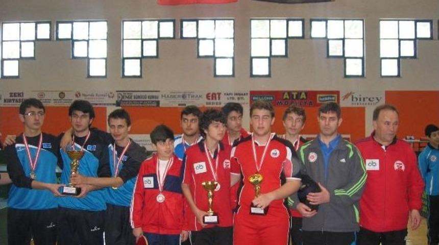 &Ccedil;bsk Masa Tenisi Takımı İl İkincisi Oldu