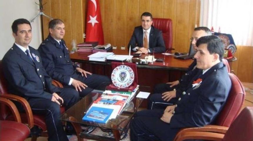Emniyet Teşkilatı Kaymakam &Ccedil;ınar&rsquo;ı Ziyaret Etti