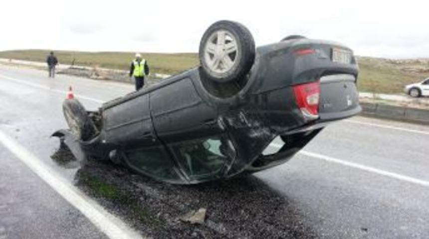 Karapınar'da Trafik Kazası: 1 Yaralı