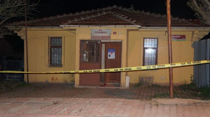 Muhtarlık binasına bombalı saldırı