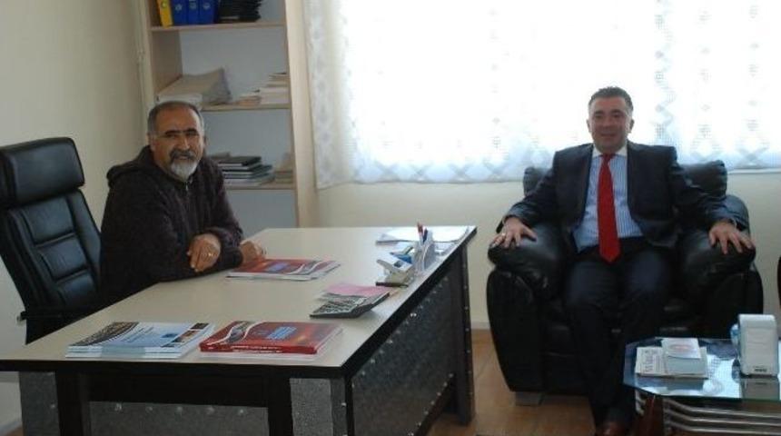 Akb&uuml;k Belediye Başkanı Sandalcı&rsquo;dan Cemevine Ziyaret