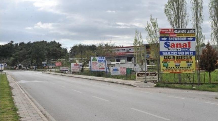 Zabıtadan Tabela Operasyonu