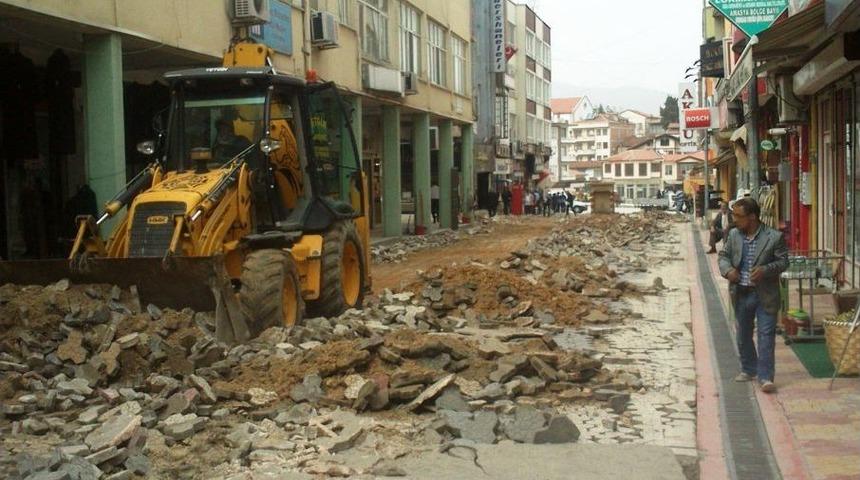 Merzifon Belediyesi, Yaz &Ccedil;alışmalarına Hızlı Başladı