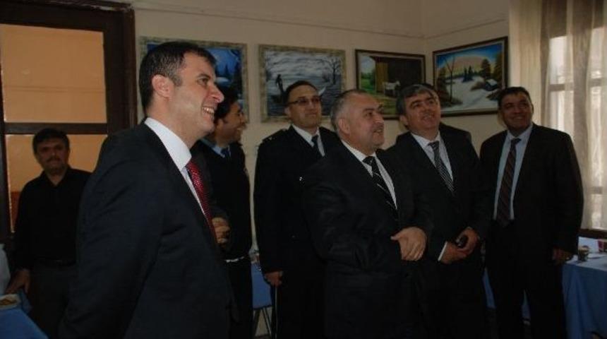 Komiser Yardımcısı Aydın Şahin Resim Sergisi A&ccedil;tı