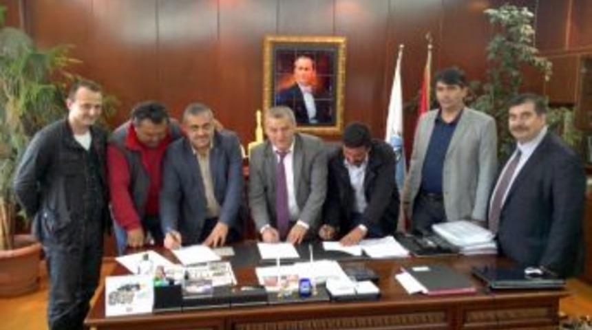 &Ccedil;iftlikk&ouml;y Belediyesi&rsquo;nde Toplu S&ouml;zleşme Sevinci