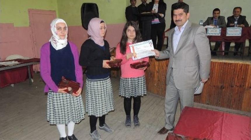 Eleşkirt&rsquo;te Ortaokullar Arası Bilgi Yarışması