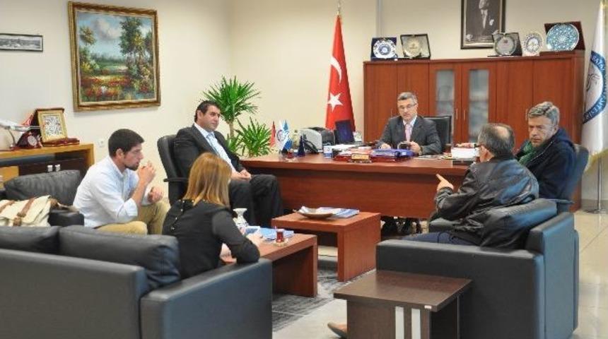 Cemal H&uuml;nal'dan, Kto-karatay &Uuml;niversitesine Ziyaret