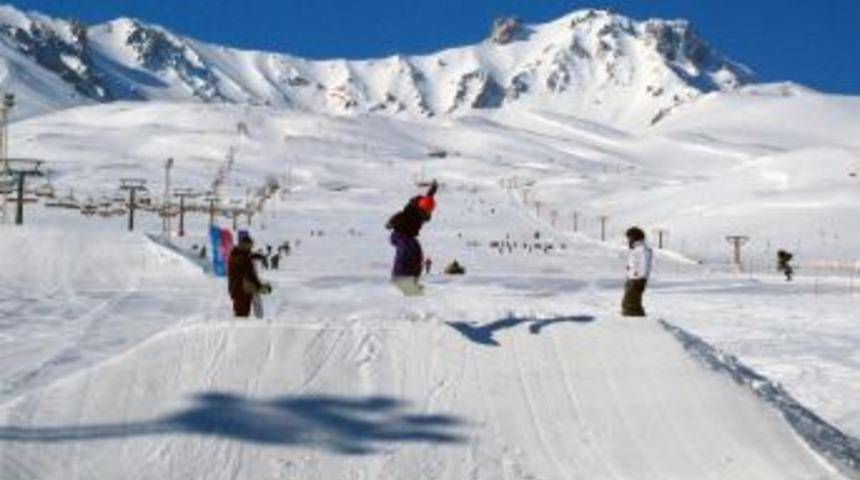 Erciyes Kayak Merkezi&rsquo;ni 1 Milyon Kişi Ziyaret Etti