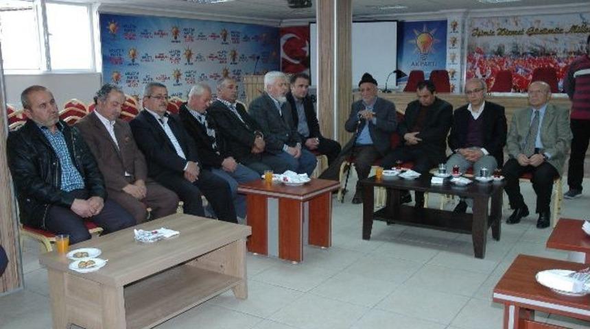 Milletvekili Elvan, Taziyeleri Kabul Etti