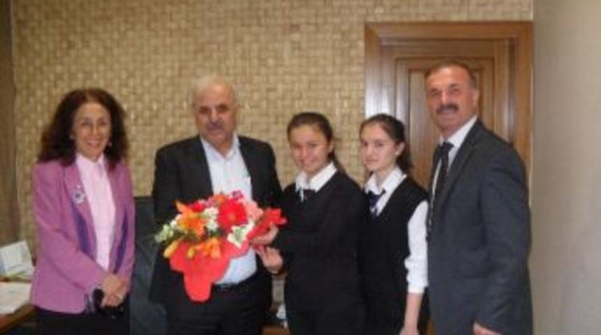 Öğrenciler Tso Başkanını Ziyaret Etti