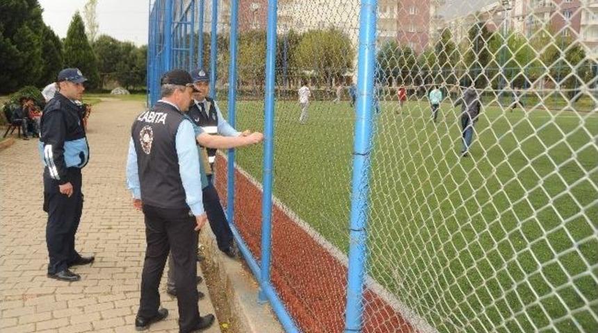 Aydın&rsquo;da Halı Saha Denetimleri