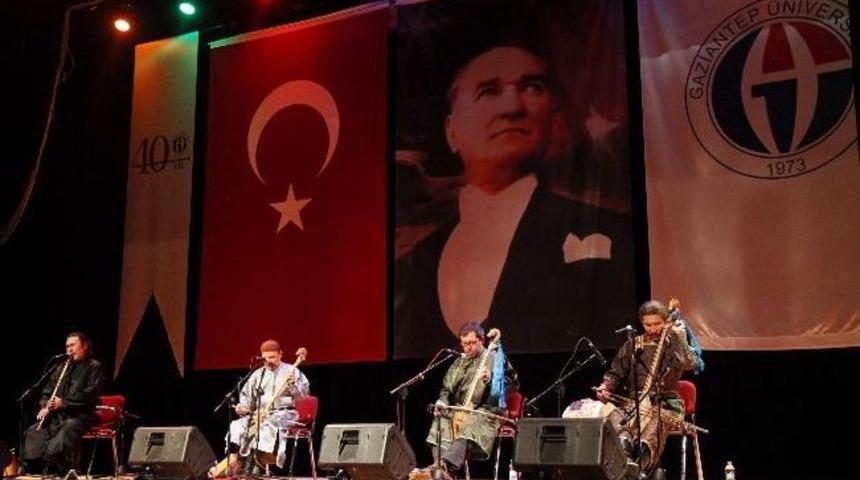 &lsquo;huun Huur Tu&rsquo; Grubu Gaziantep&rsquo;te Konser Verdi