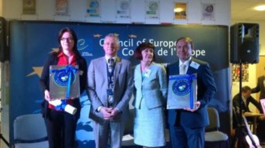 A&Uuml;, 'Avrupa Konseyi Kalite Etiketi' &Ouml;d&uuml;l&uuml;n&uuml; Aldı