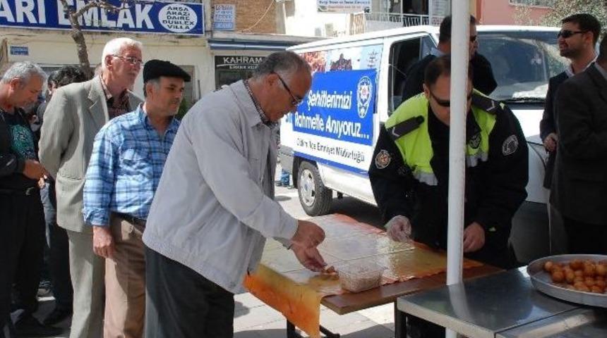 Didim&rsquo;de Şehit Polisler İ&ccedil;in Lokma Hayrı