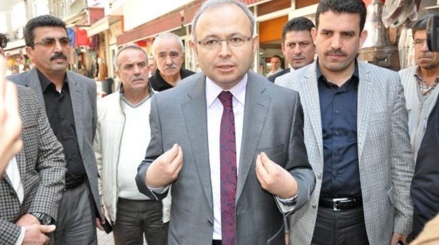 Ak Parti Zonguldak Milletvekili Ercan Candan&rsquo;dan Arsa Satışı A&ccedil;ıklaması,-candan, Kdz.ereğli Esnafını Gezdi