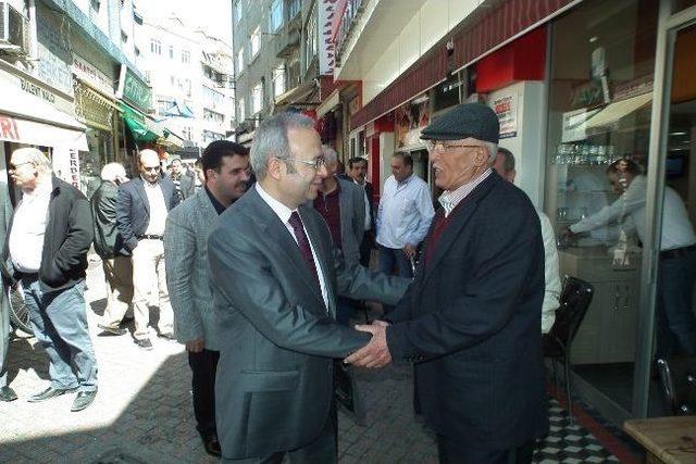 Ak Parti Zonguldak Milletvekili Ercan Candan’dan Arsa Satışı Açıklaması,-candan, Kdz.ereğli Esnafını Gezdi