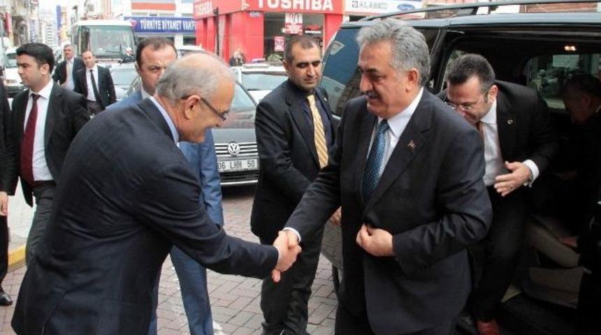 Bakan Yazıcı Başkan Yılmaz&rsquo;ı Ziyaret Etti