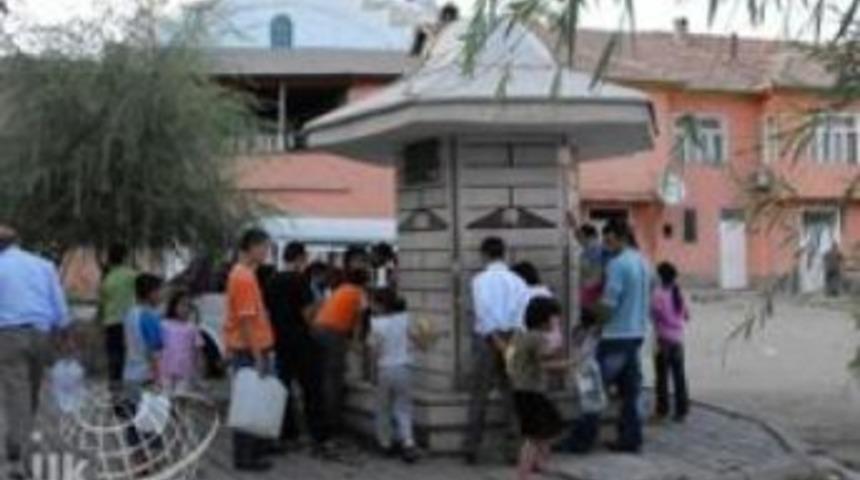 Kara&ccedil;alı sularında kesinti