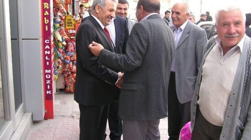 Ak Parti Malatya Milletvekili Mustafa Şahin, Esnafları Ziyaret Etti