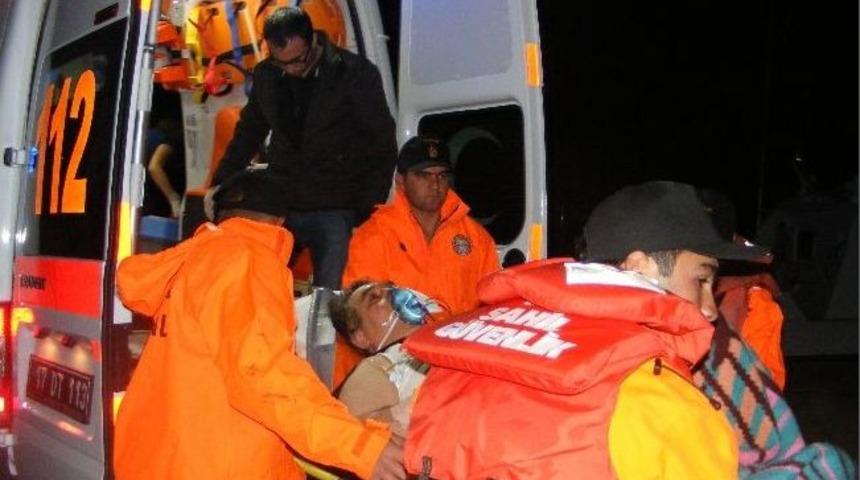 Beyin Kanaması Ge&ccedil;iren Hastayı Sahil G&uuml;venlik Kurtardı