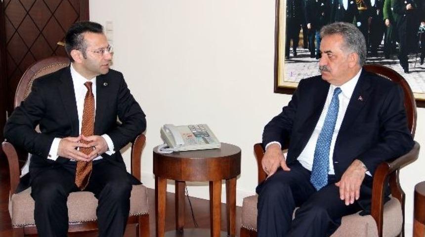 Bakan Yazıcı&rsquo;nın Samsun Temasları