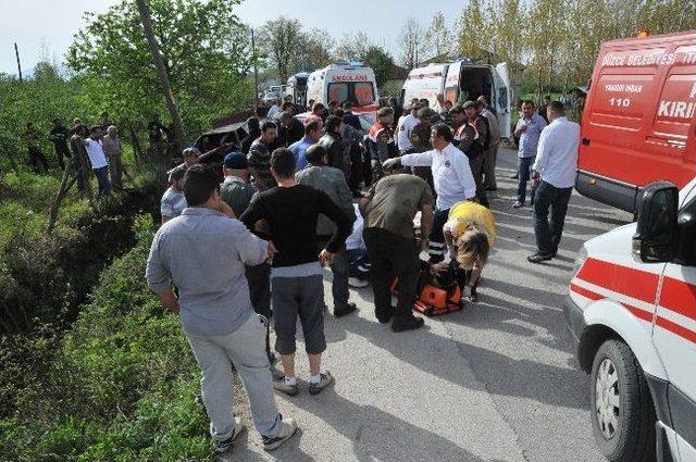 Düzce’de Trafik Kazası: 5 Yaralı