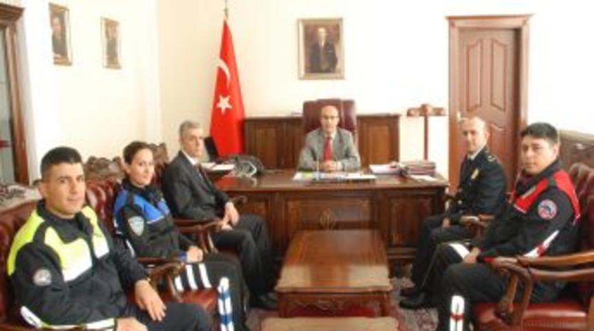 Emniyet M&uuml;d&uuml;r&uuml; Bilici'den Vali Demirtaş'a Davet