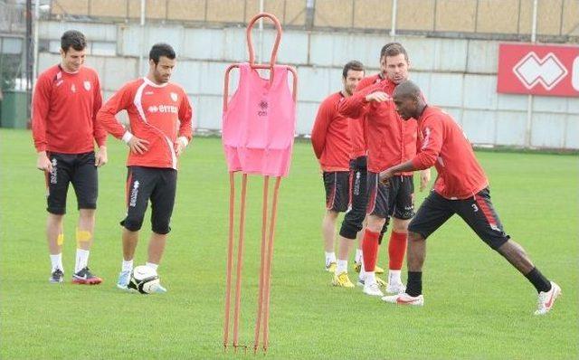 Samsunspor Hırslı Çalıştı