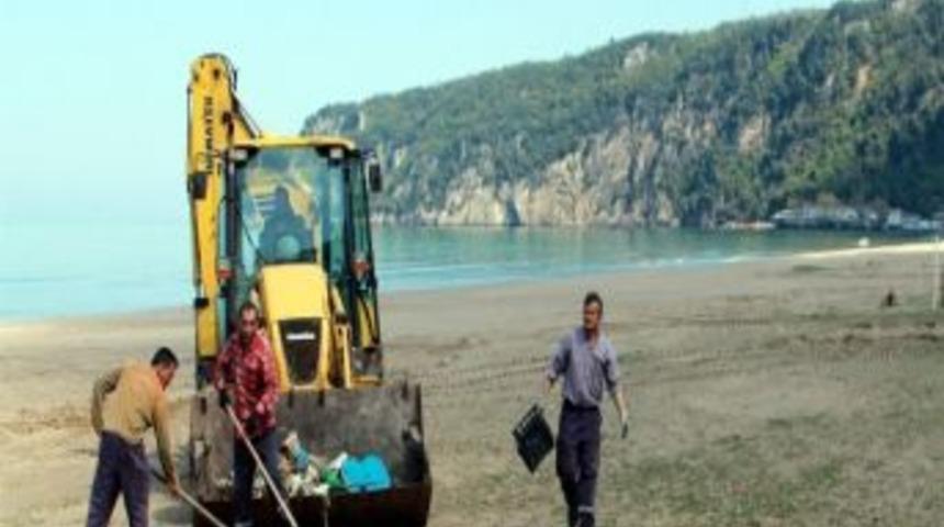 Bartın Belediyesi'nden İnkum Mesaisi