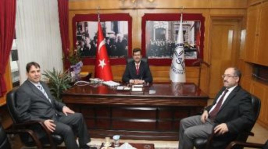 Hakan Tartan&rsquo;dan Yeni M&uuml;ft&uuml;ye Hoşgeldin Ziyareti