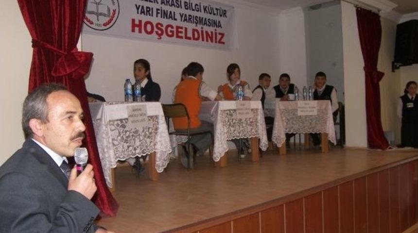 Narman'da "il&ccedil;eler Arası Bilgi Yarışması" D&uuml;zenlendi