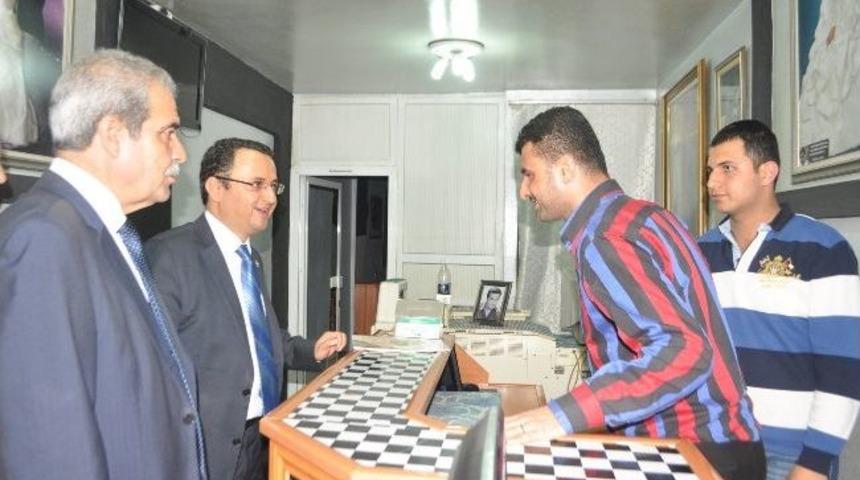 Mahmut Ka&ccedil;ar, Haşimiye Ve Yıldız Meydanı Esnafını Ziyaret Etti