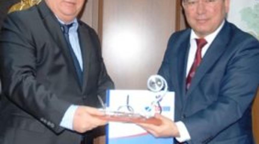 Mersin MESKİ'ye teşekk&uuml;r ziyareti