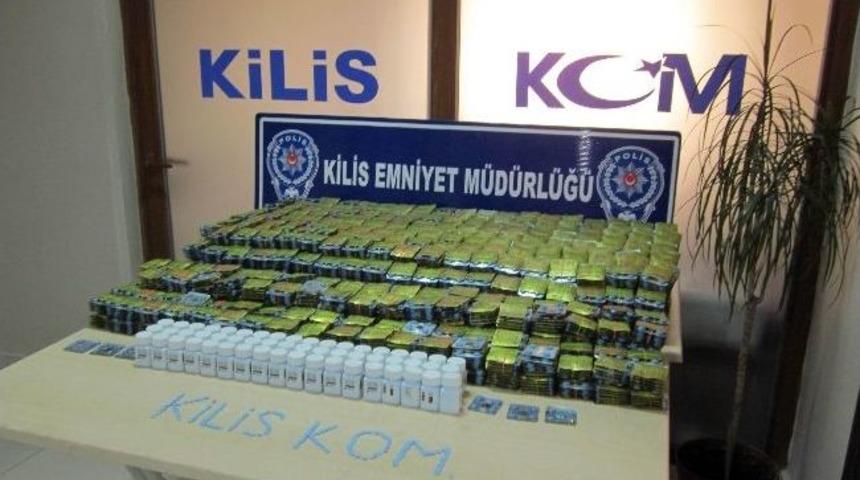 Kilis&rsquo;te Cinsel Uyarıcı Hap Operasyonu