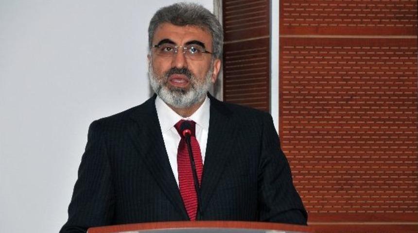 Enerji Ve Tabii Kaynaklar Bakanı Taner Yıldız G&uuml;m&uuml;şhane'de