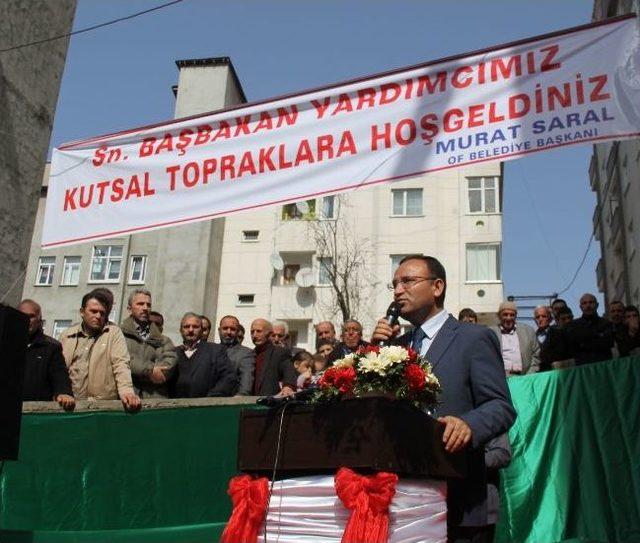 Başbakan Yardımcısı Bekir Bozdağ Trabzon'da