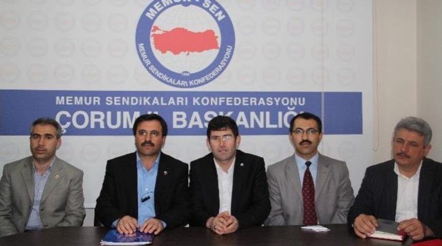 Diyanet-sen &Ccedil;orum Şubesi İl Divan Toplantısı