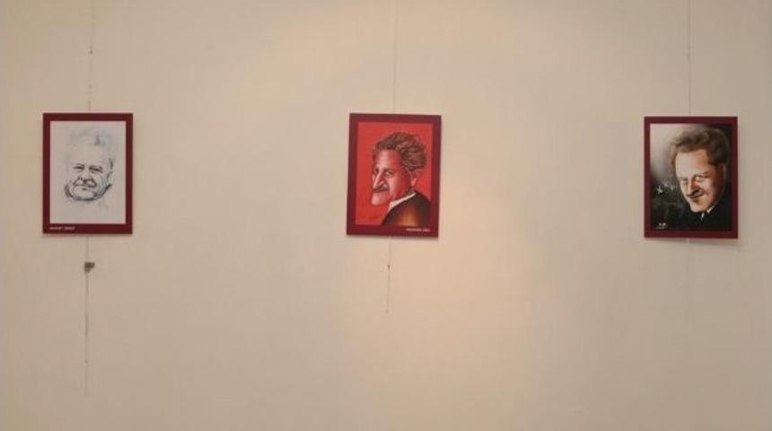 Nazım Hikmet Karikat&uuml;rleri Konak K&uuml;lt&uuml;revi&rsquo;nde