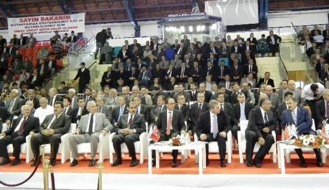 Bakan Eroğlu K&uuml;tahya&rsquo;da Tesis A&ccedil;ıp Temel Attı