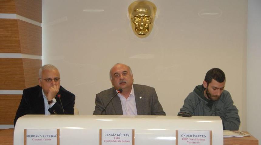 EMO, Kazada &Ouml;len &Uuml;yelerini Panelle Andı