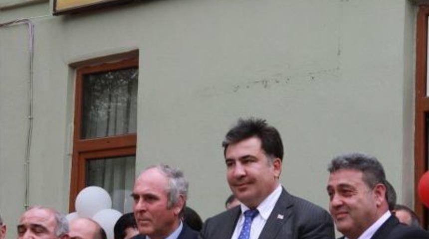 Saakaşvili: G&uuml;rcistan NATO Ve AB'ye A&ccedil;tığı Pencereyi T&uuml;rkiye'ye De A&ccedil;mıştır