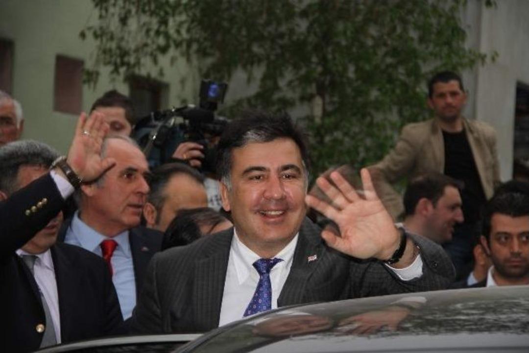 G&uuml;rcistan Cumhurbaşkanı Saakaşvili Bursa'da